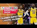 Lakers Pacers lineups Tari Eason Derrick White s stock Rotoworld Basketball Show FULL SHOW