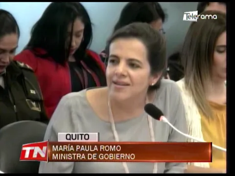 El 12 de octubre estuvo planificado un golpe de estado, según ministra Romo
