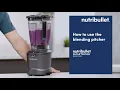 SmartSense Blender Combo How to use the blending pitcher