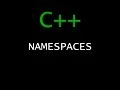 C Programming Tutorial 36 - Namespaces