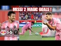 Download Lagu Inter Miami fans' crazy reaction after Messi scored 2 winning goals against New york RB  5-1