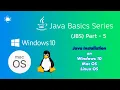 Java Installation Windows 10 Mac OS Linux OS Java Basics Series JBS Part 5 Spunky Quark