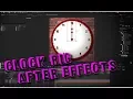 CLOCK Basic rig with control for animation in After Effects tutorial