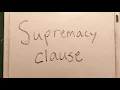 Supremacy Clause