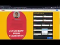 JavaScript Form Validation Learn Coding
