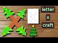 letter X craft x-mas craft with letter X template for kids alphabet crafts