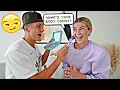 Asking Husband DIRTY QUESTIONS While He Does My Makeup
