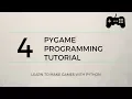 Pygame Tutorial - Optimization OOP