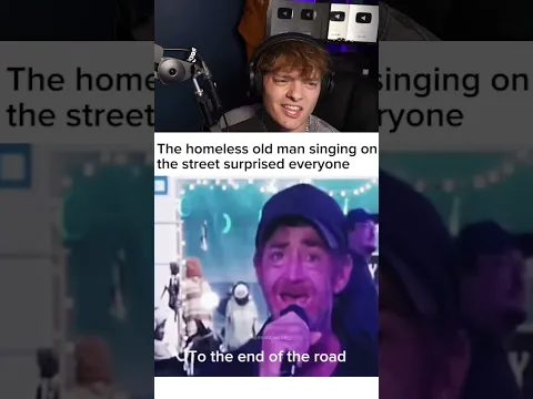 Homeless man needs a sponsor 👌💯