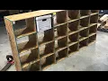 36 Cheap inexpensive 4x8 DIY cube storage shelves