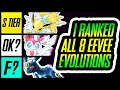 I Ranked ALL 8 Eevee Evolutions Pokemon Mr1upz