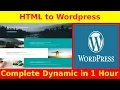 Ep1 - Html theme to wordpress cms Part 1