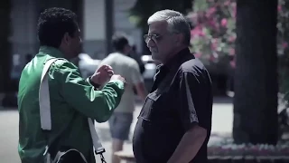 مسلسل خرم ابرة   لما تكون مسافر اول مرة اوروبا وعايز تعمل زى الناس دندنها
