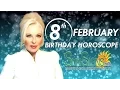 February 8th Zodiac Horoscope Birt ay Personality - Aquarius