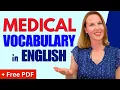 Download Lagu MEDICAL VOCABULARY 💊 | Words \u0026 phrases you should know | English Vocabulary