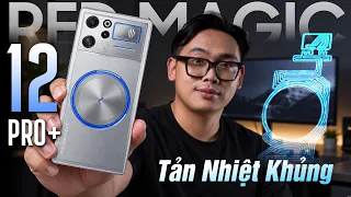 Đỉnh cao gaming Red Magic 12 Pro Plus: Tản nhiệt nước, Quạt khoẻ và Buff hiệu năng CỰC ẢO!