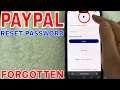 How To Reset Forgotten PayPal Password