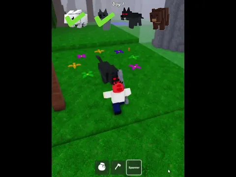 Santa Weapon vs All Animals in 99 Nights in the Forest