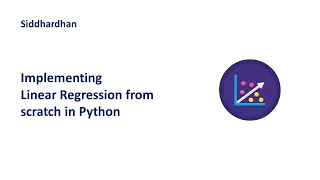 7 1 5 Implementing Linear Regression from scratch in Python
