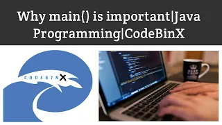 Why main is important Java CodebinX Tamil