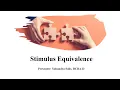 Stimulus Equivalence