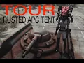 TOUR HOW TO PLACE RUSTED APC SURVIVAL TENT fALLOUT 76 TENT TANK IS BACK FO76