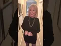 Glamorous Granny models an LBD