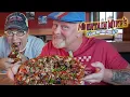 We ate the WHOLE thing Mountain Mike s Pizza