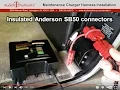 BatteryMINDer Aviation Adaptor Kit for FAA-certified aircraft. Quick-connect harness, SAE to SB50 adapter, MIL-spec wiring, and aviation-grade components. - Video 2 of 1