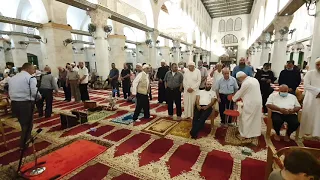 10 أذان العشاء من المسجد الأقصى المبارك يرفعه عزام دويك 3 صفر 1443 هـ 