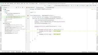 How to Use onClick listener on a Button in Android Studio Kotlin Android