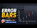 How to Add Error Bars to a Scatter Plot in OriginPro 2024 Complete Tutorial