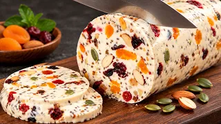 Over 100g of Protein! Creamy European Style Dessert — No Added Sugar, No Baking!