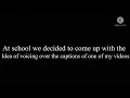 My friend voicing over the captions of my ‘Honestly’ Video | EARRAPE AT THE BEGINNING | • Xander •