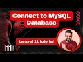 Laravel 11 tutorial Connect to MySQL Database