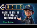 LeetCode 3612 Process String with Special Operations I String Simulation Java C Python