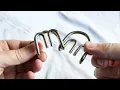 Edison s Light Filament Puzzle Professor Puzzle Metal Brain Teaser Solution
