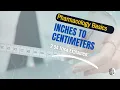 Inches to Centimeters Made Easy 2 54 Trick Explained