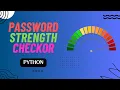 Password Strength Checker Python Project - 6 Hindi