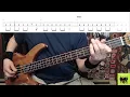 Hash Pipe by Weezer - Bass Cover with Tabs Play-Along