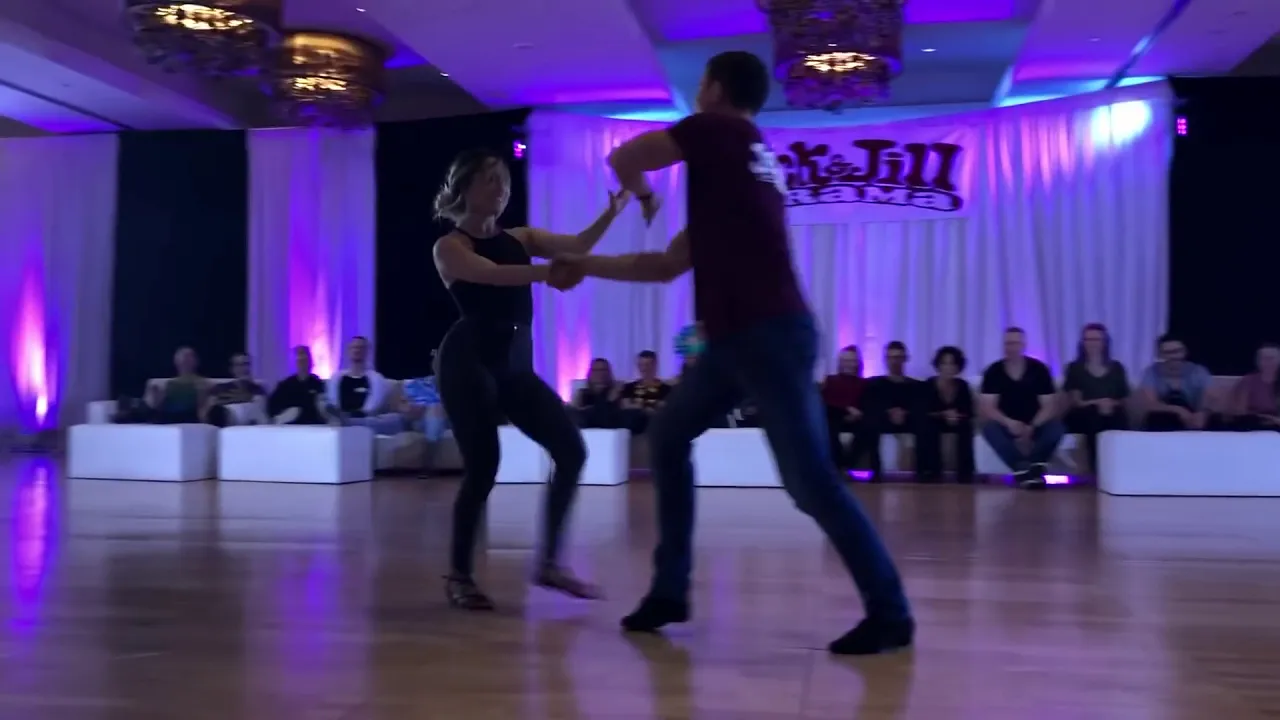 Semion Ovsiannikov & Nicole Clonch - Jack & Jill O’Rama 2019 Open Jackpot JnJ Finals 1st place