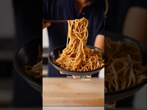 Have Peanut Butter?  Try these Noodles!  #recipe #food #noodles #yeungmancooking