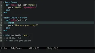 Calling Superclass Methods in Ruby