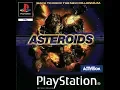 Asteroids - Sony Playstation 1 PS1 Intro Gameplay