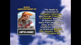 Compton Johannes Short Obituary