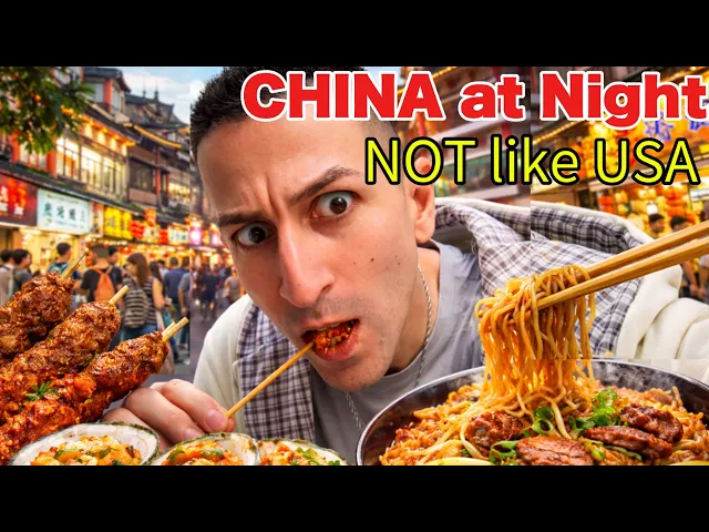 Shenzhen Was NOT What I Expected… Dongmen shocked me with its street food!
