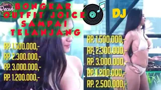 sampai telanjang bongkar harga outfit dj joice