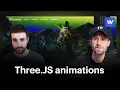 3D in Webflow - Flawless Animations with Three js