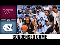 Virginia Tech vs North Carolina Condensed Game 2025-26 ACC Men s Basketball