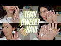 MASSIVE Temu Jewelry Haul Review